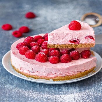 Cheesecake de ciocolată cu Ruby și Yuzu, fără coacere